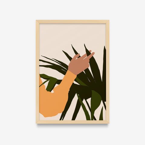 Ilustração - Feminino - Plantas