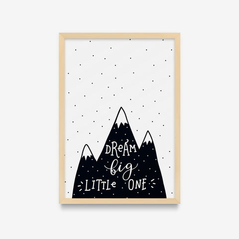 Frases - Dream big little one