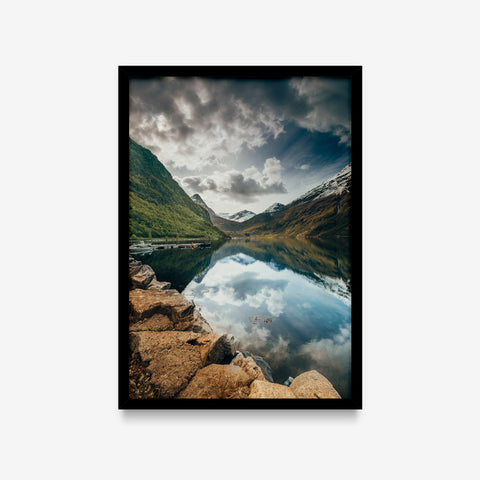 Paisagens - Reflexo no rio