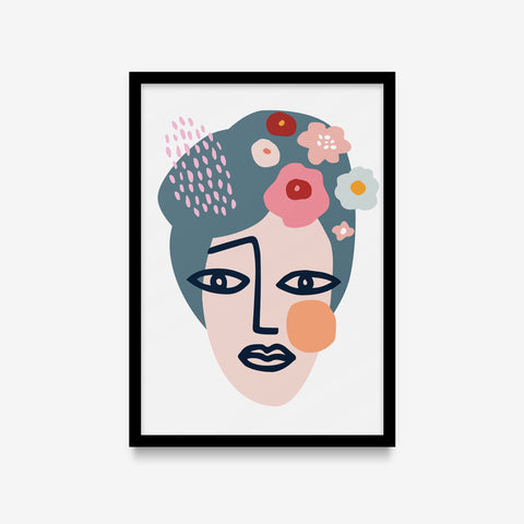 Cut out - Cabelo de flores