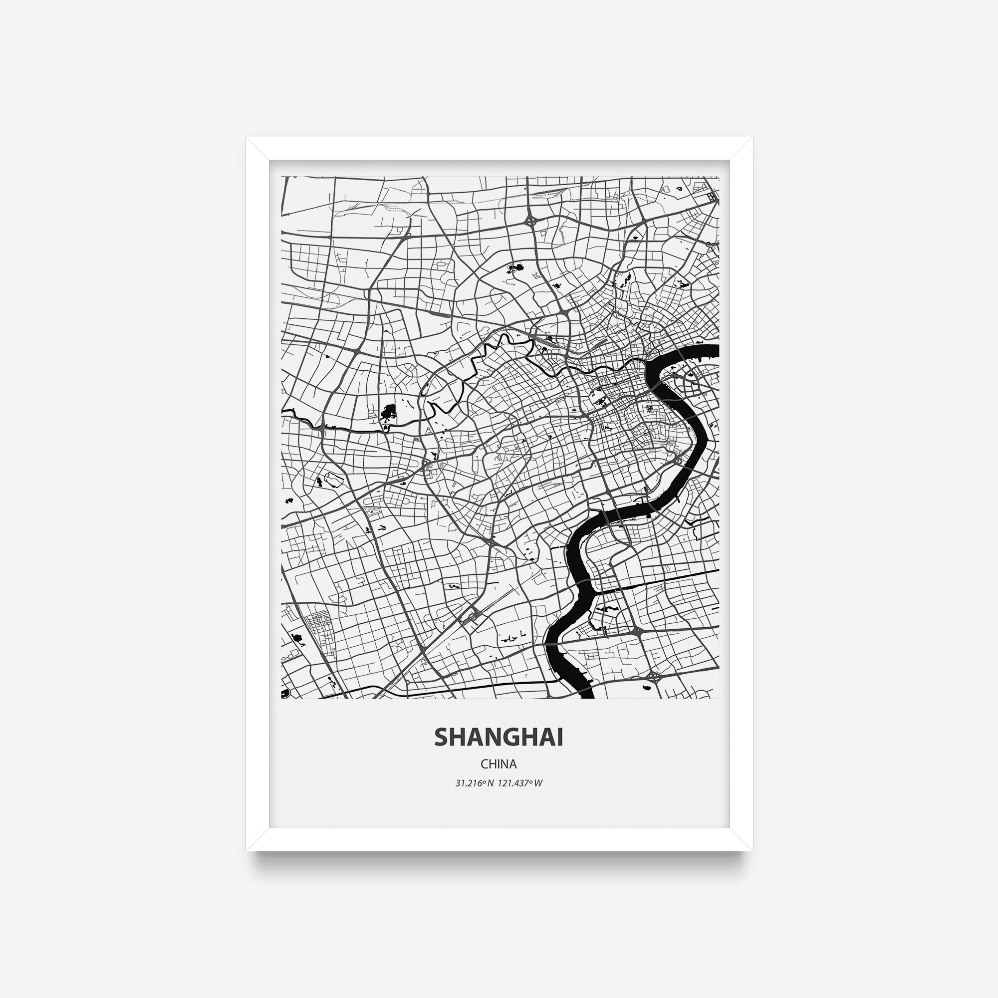 Mapas - Shanghai