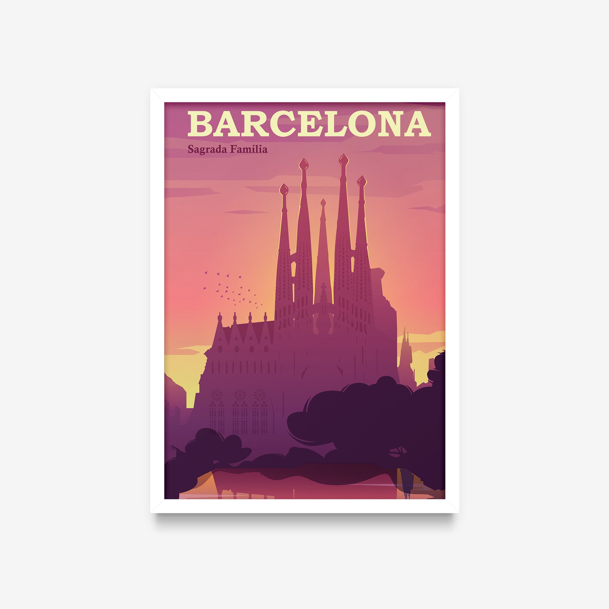 Travel Posters - Barcelona