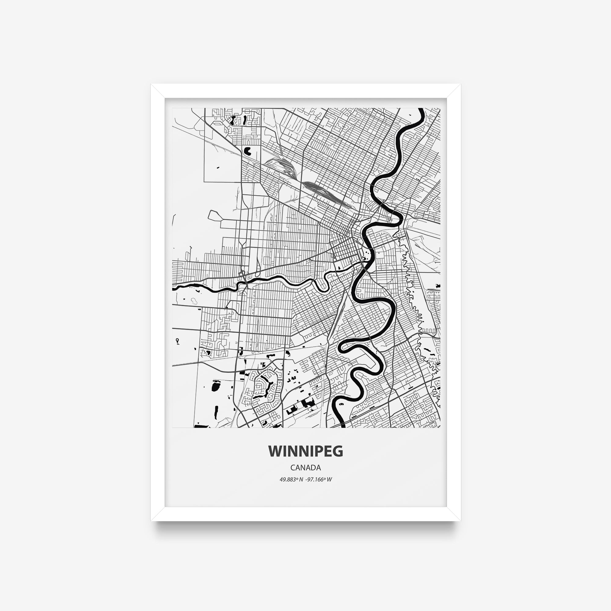 Mapas - Winnipeg