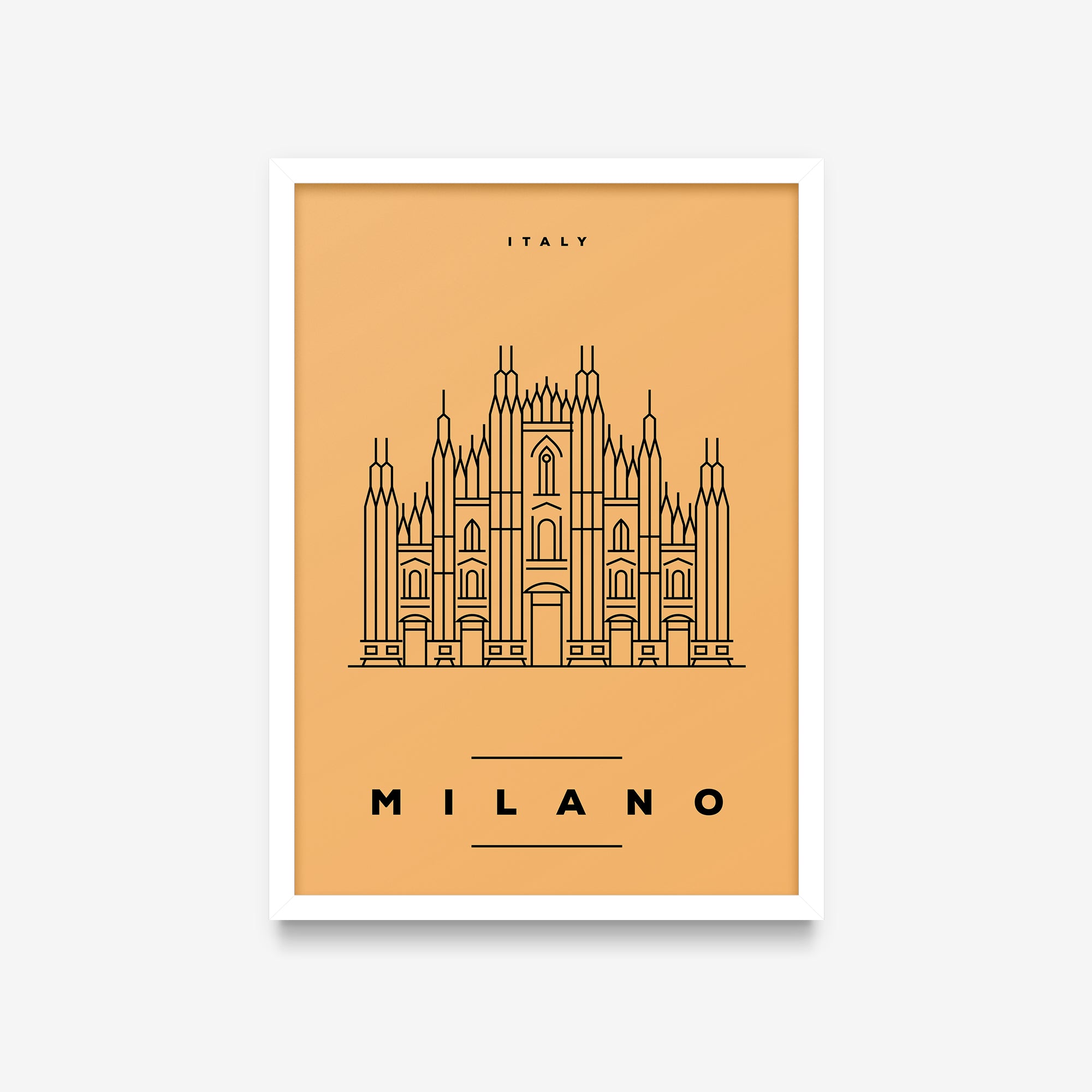 Minimal Poster - Milano