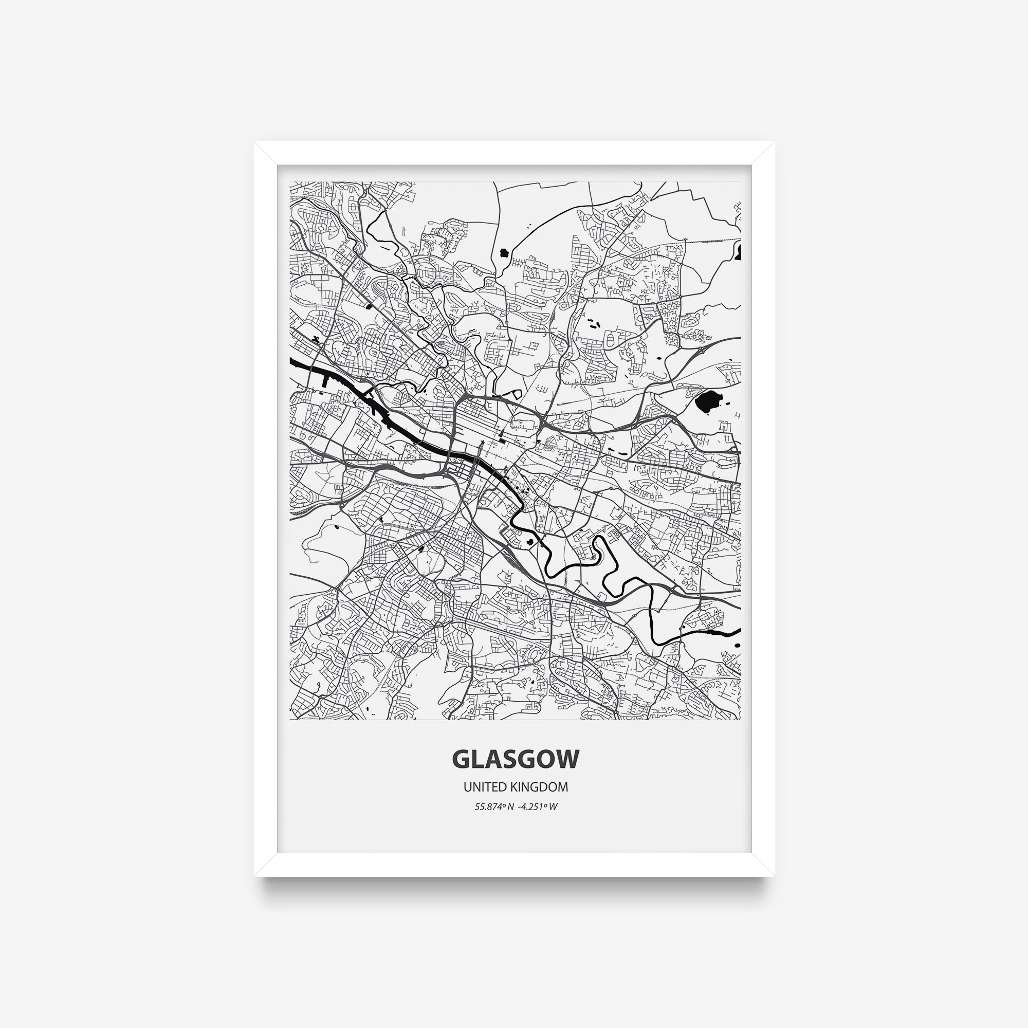 Mapas - Glasgow