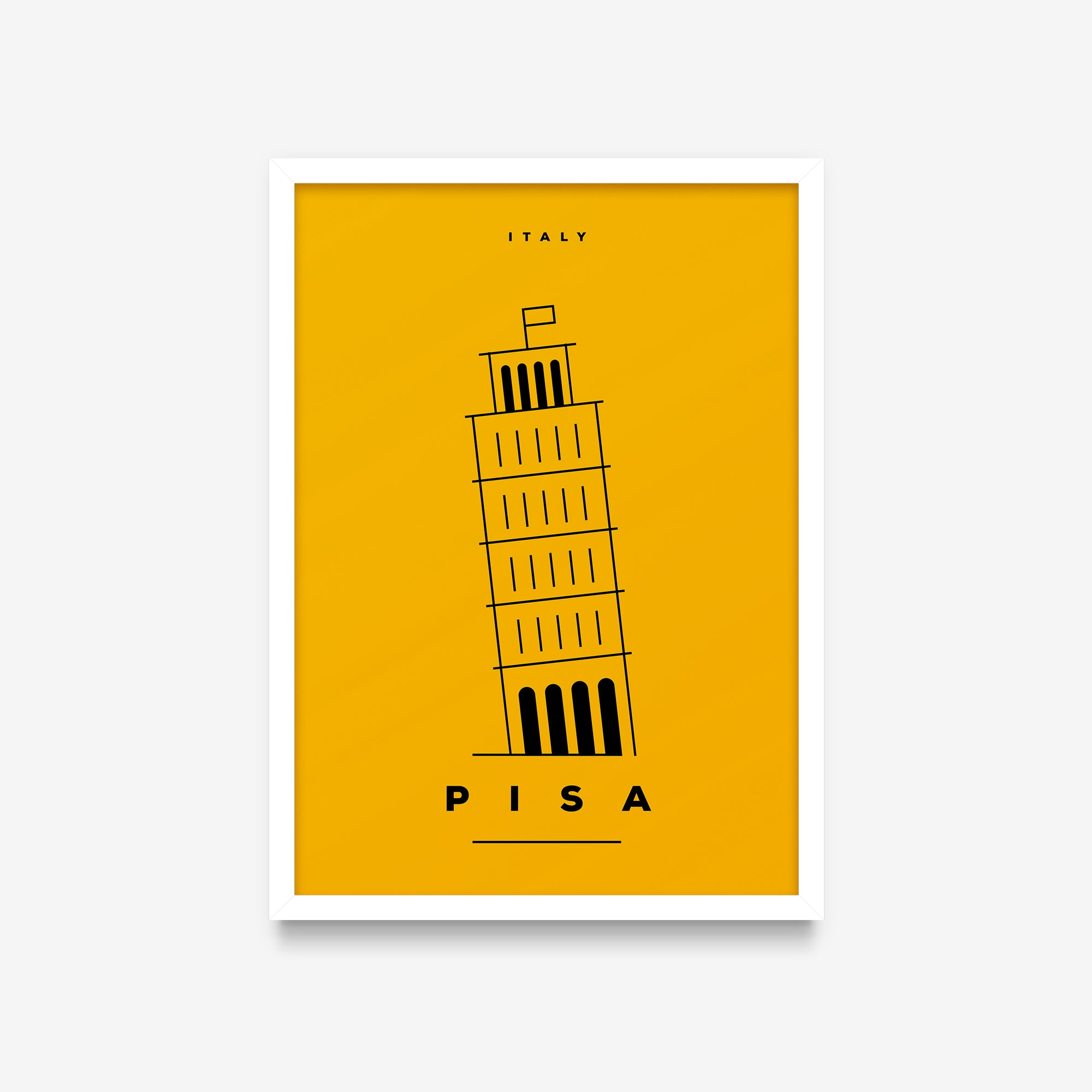 Minimal Poster - Pisa