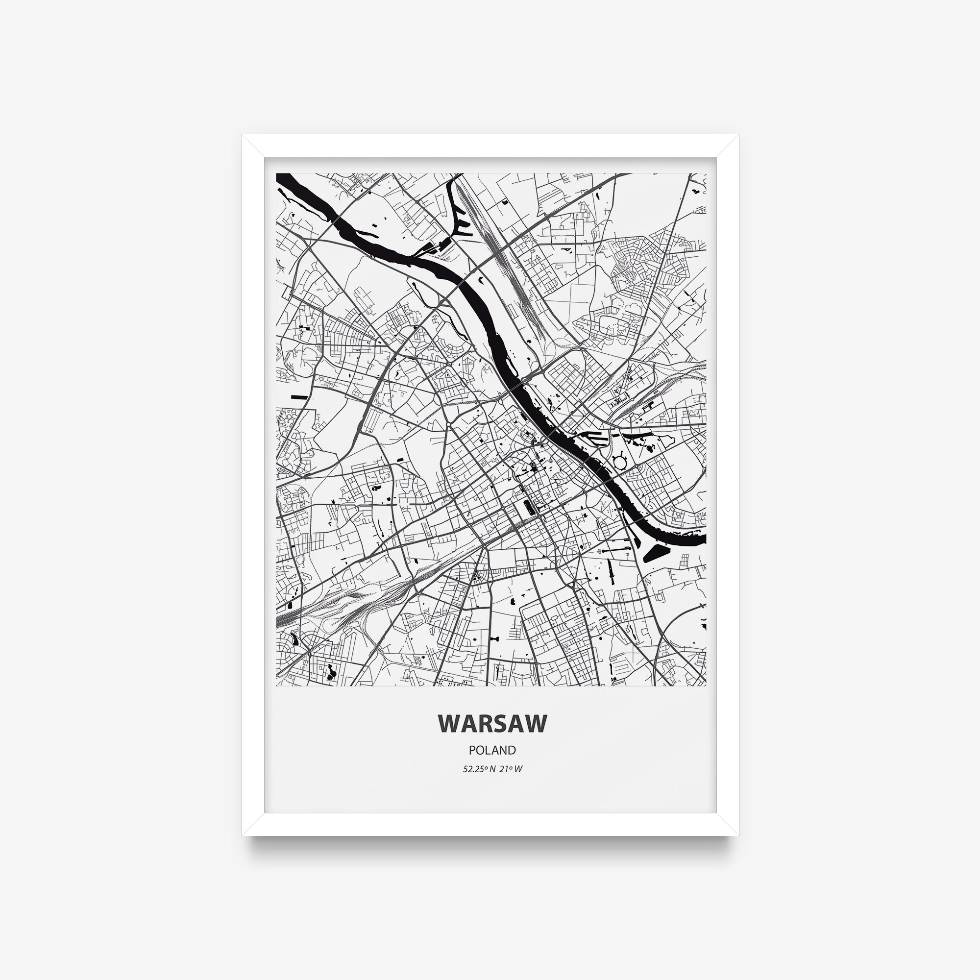 Mapas - Warsaw