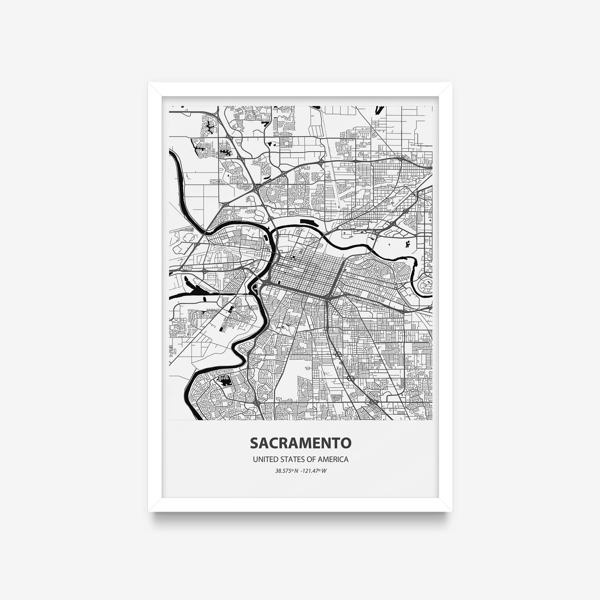 Mapas - Sacramento