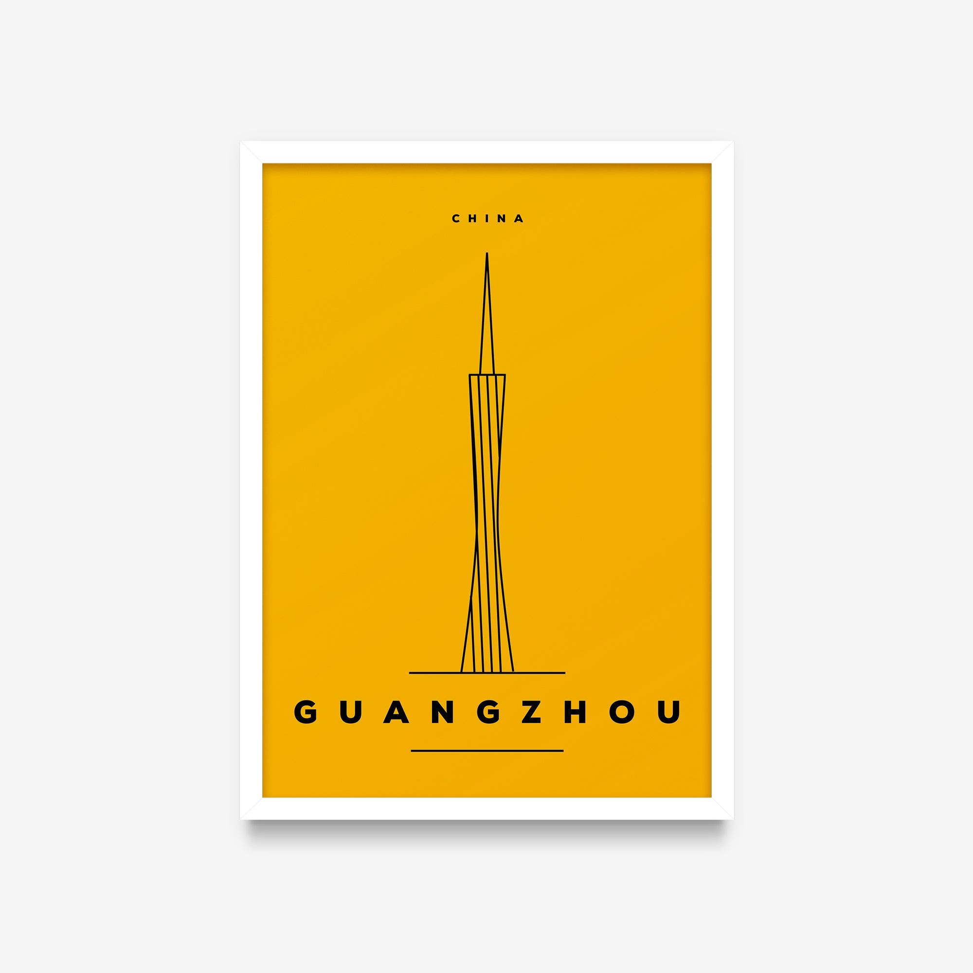 Minimal Poster - Guangzhou