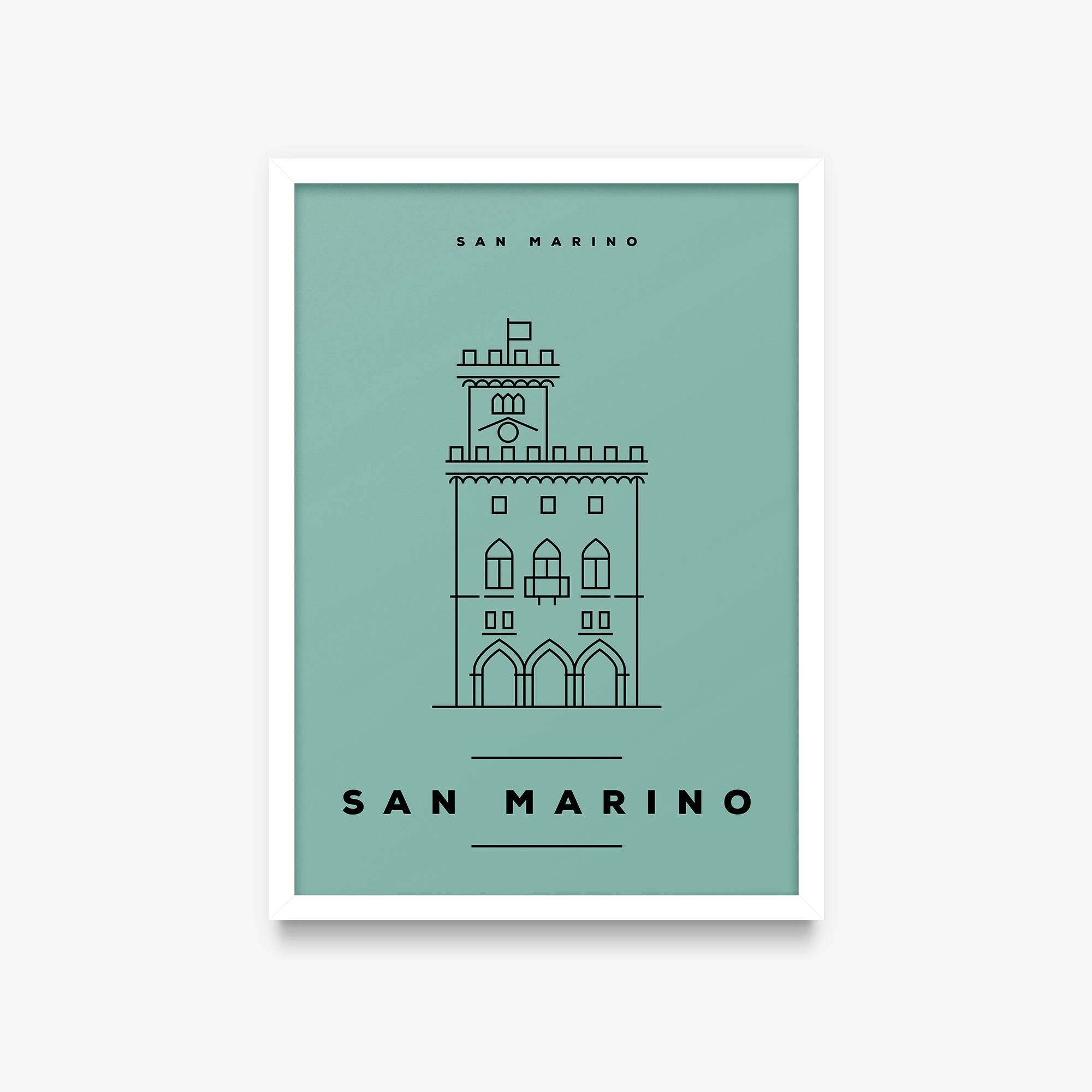 Minimal Poster - San Marino