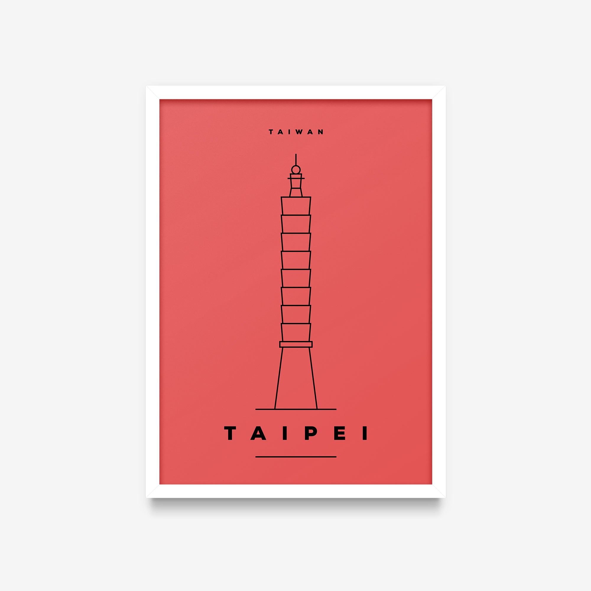 Minimal Poster - Taipei