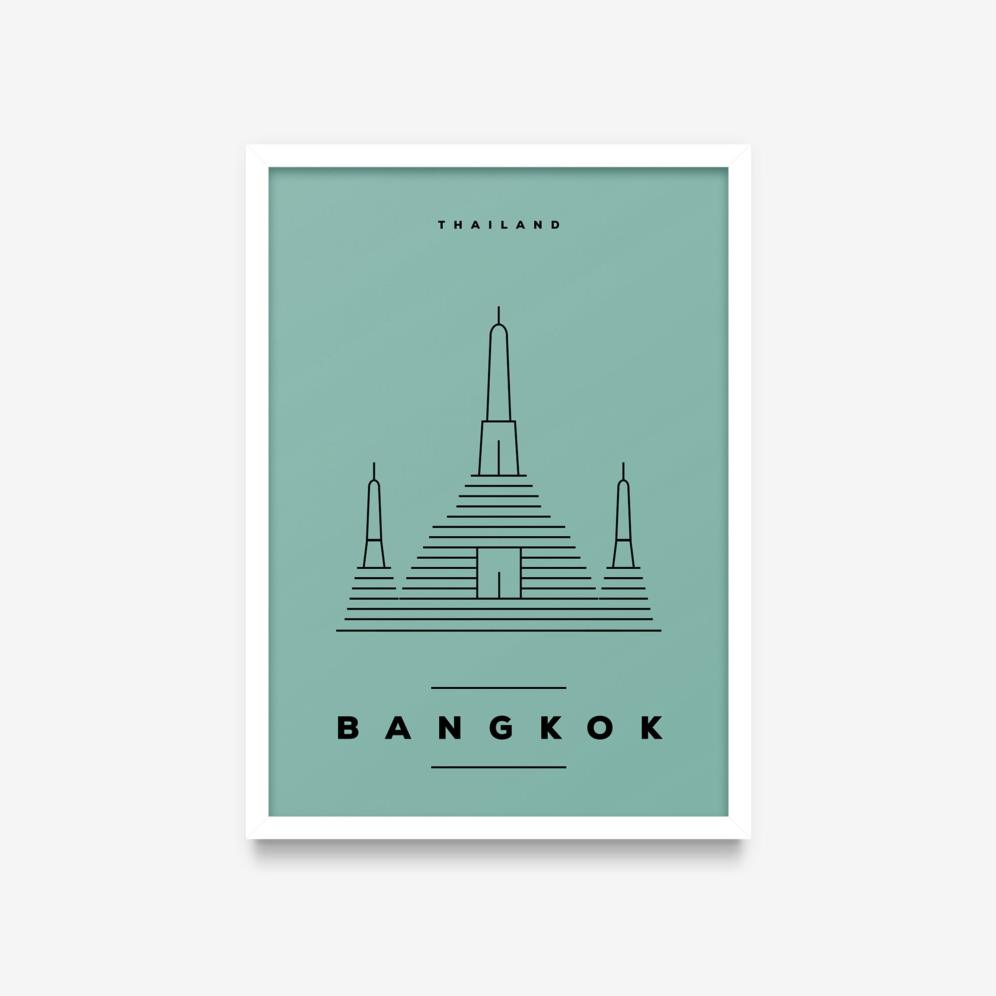 Minimal Poster - Bangkok