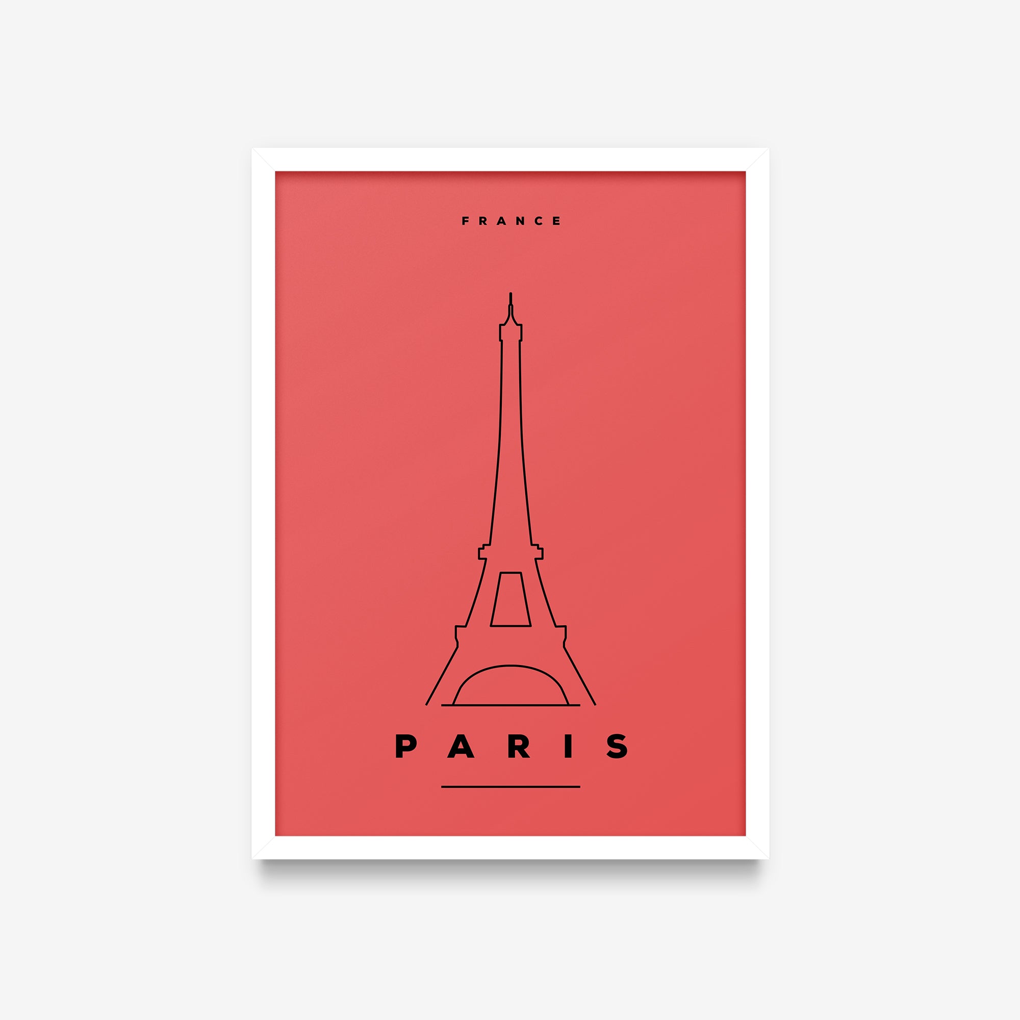 Minimal Poster - Paris