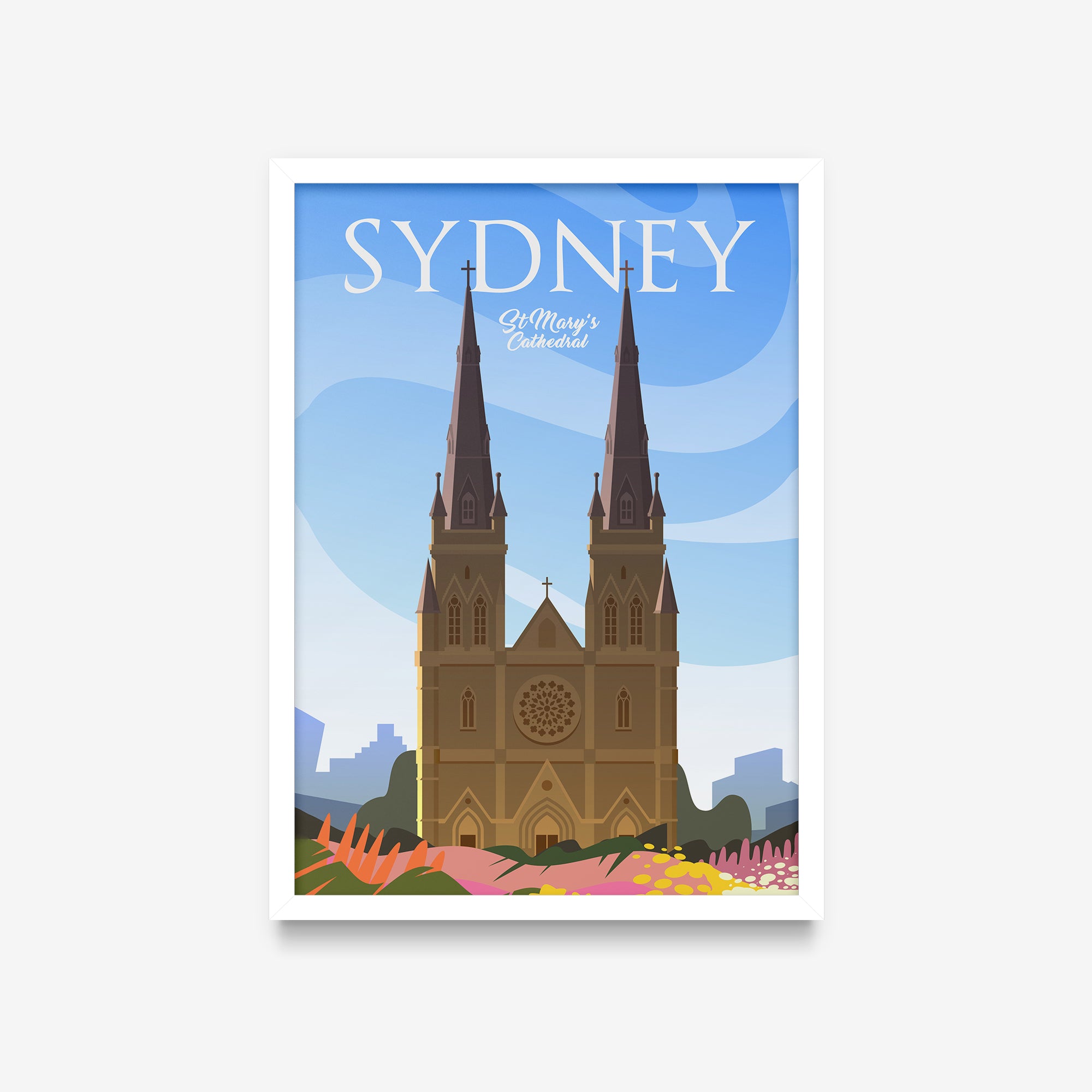 Travel Posters - Sydney Church