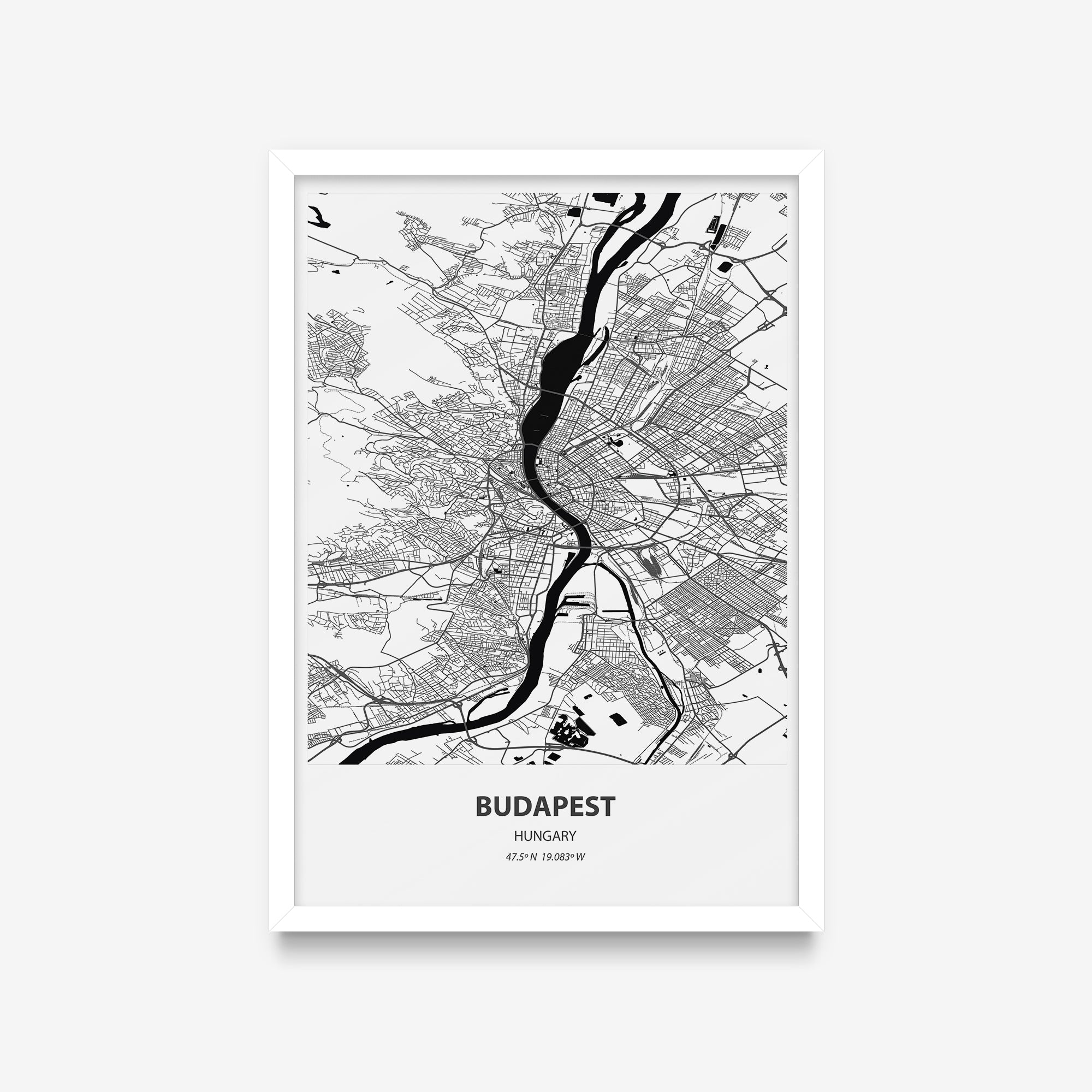 Mapas - Budapest