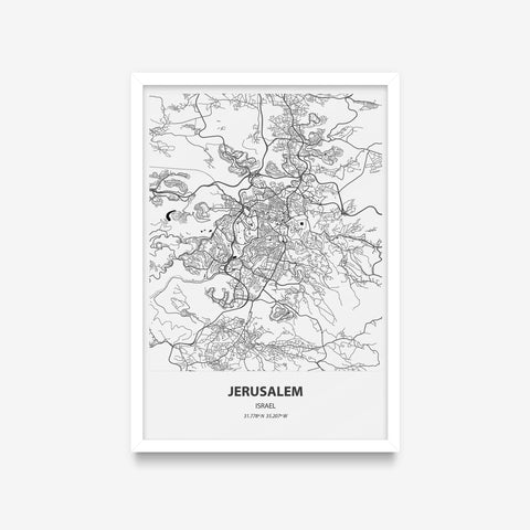 Mapas - Jerusalem
