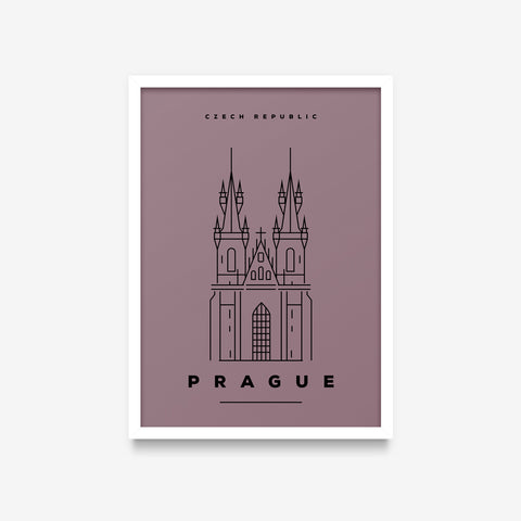 Minimal Poster - Prague