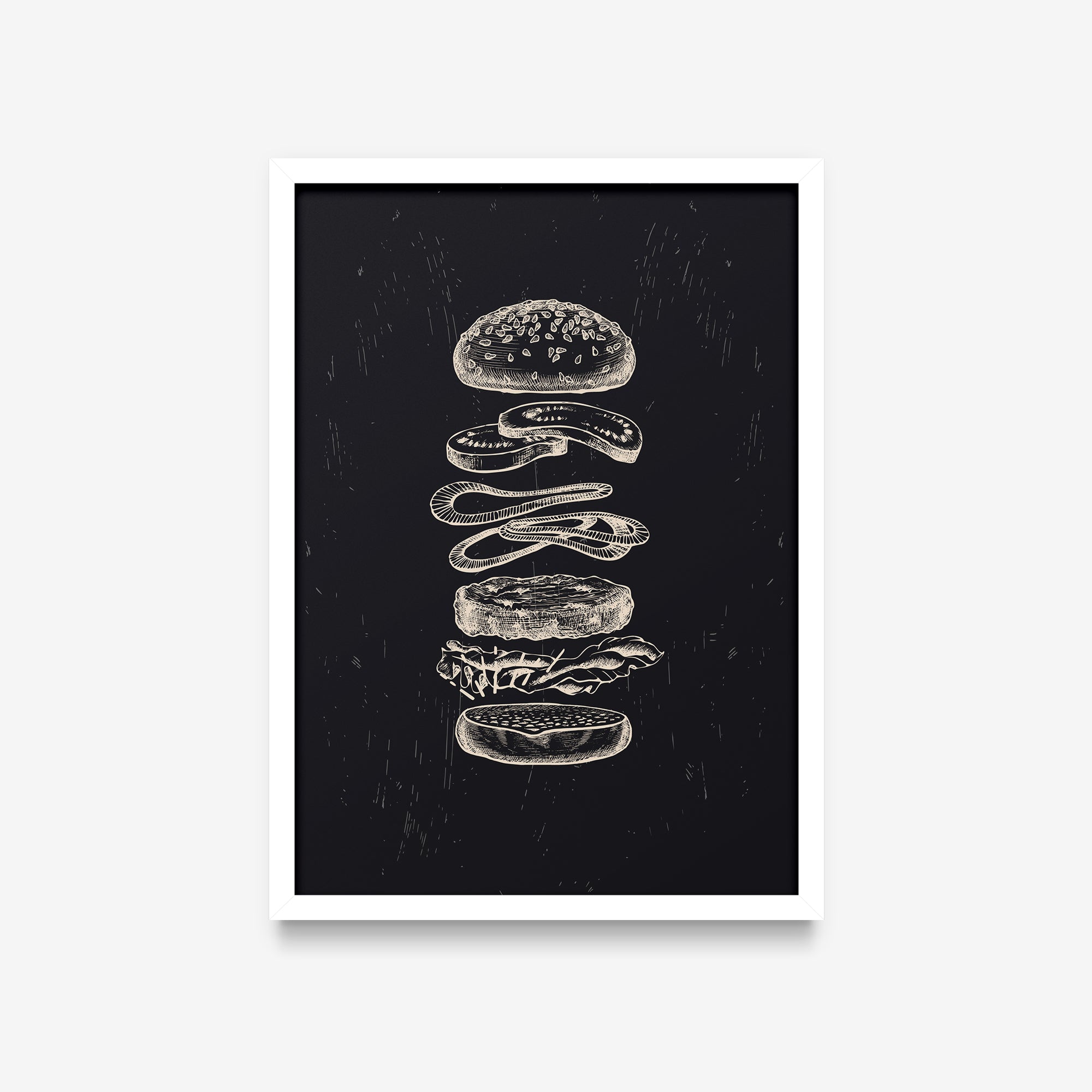 Burguer Food - Ilustração 1