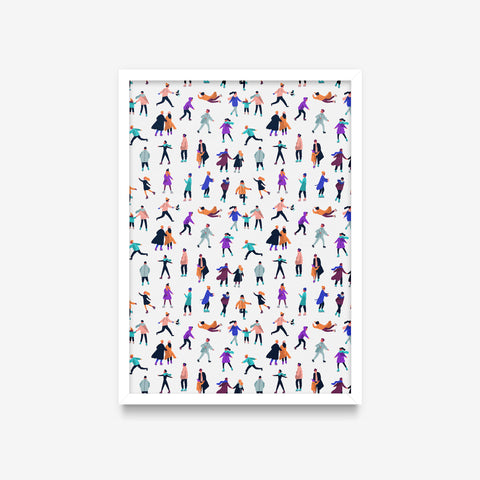 Tiny People - Ski Pattern