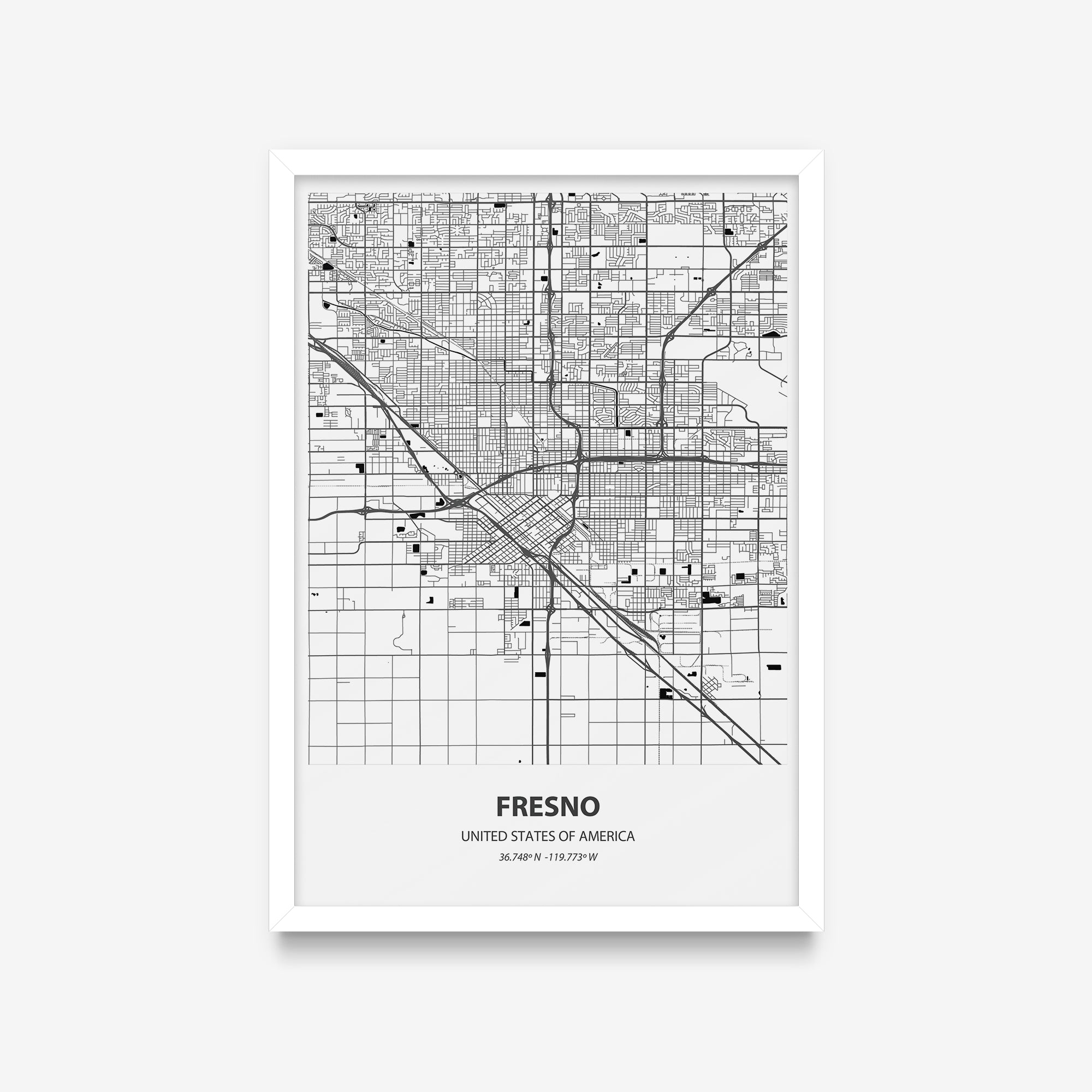 Mapas - Fresno