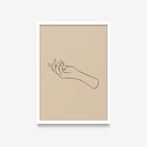 Hands Print - Drawing 9