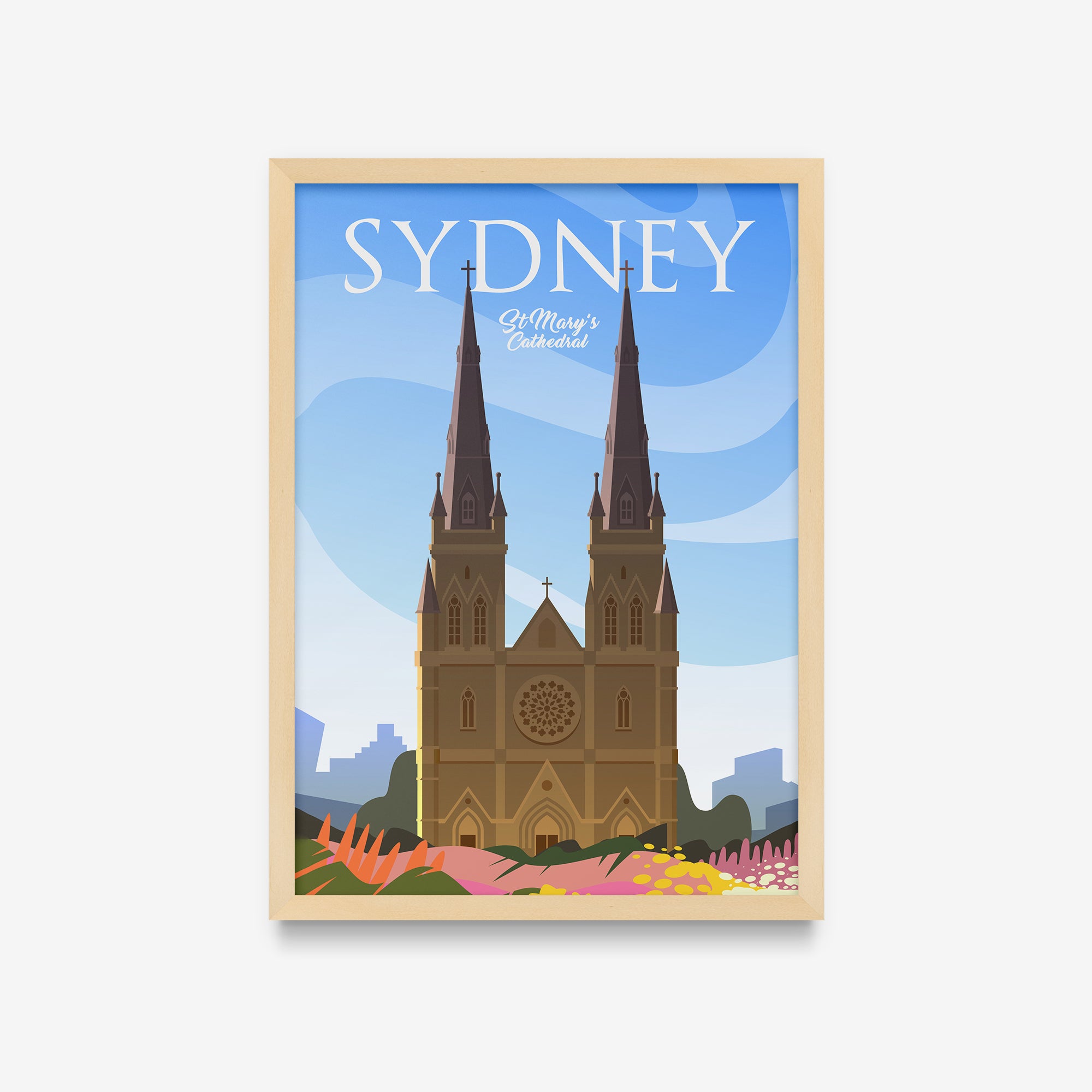 Travel Posters - Sydney Church