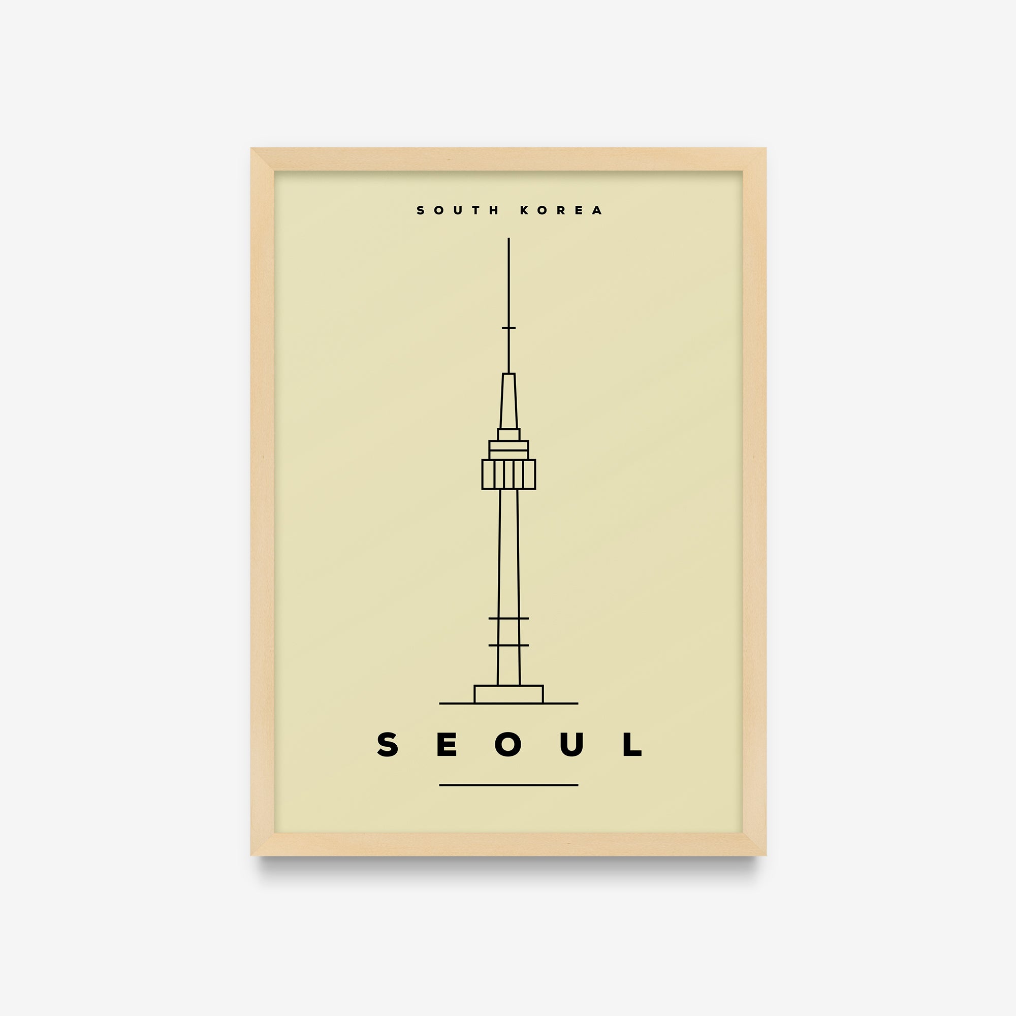 Minimal Poster - Seoul