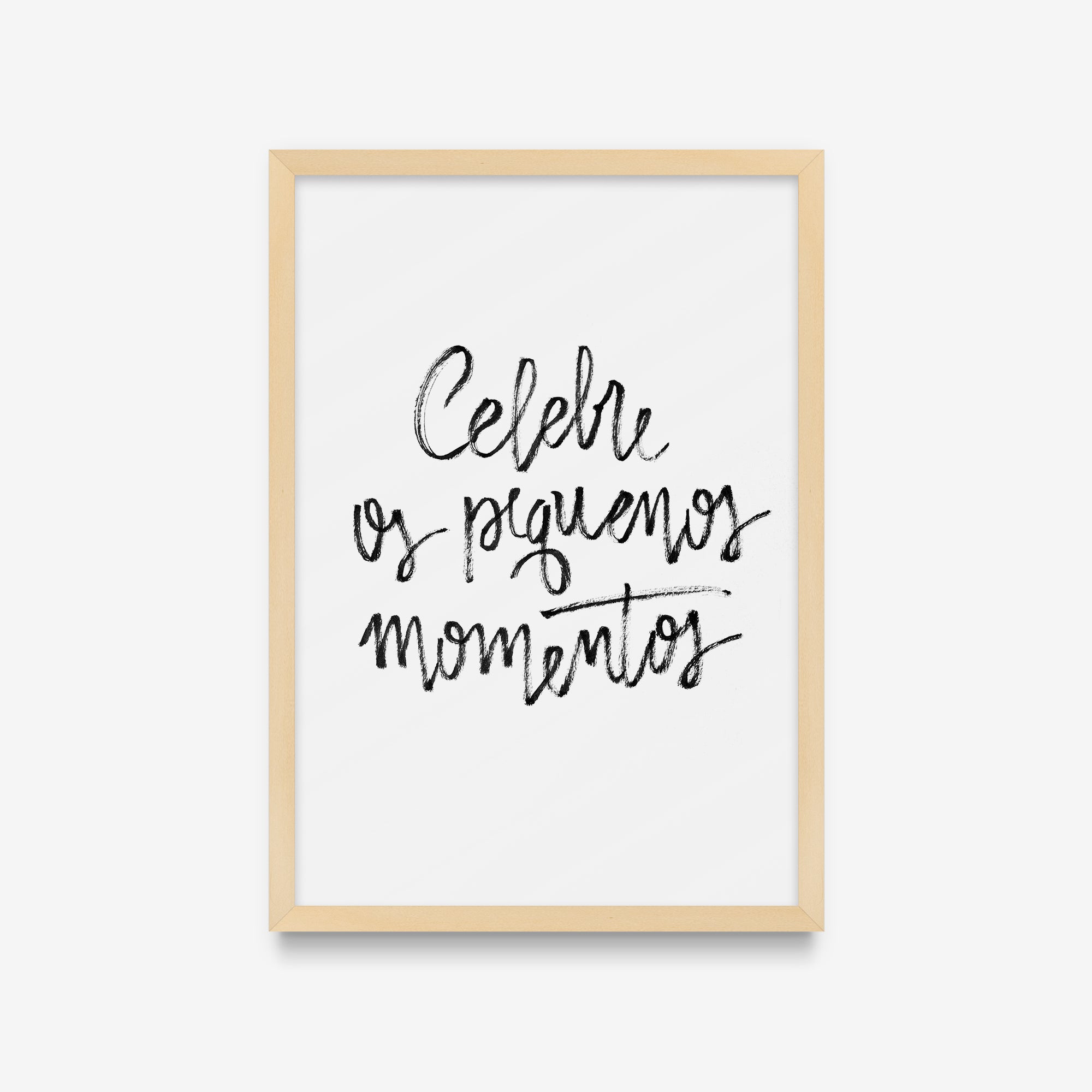 Frases - Celebre os pequenos momentos | Estúdio Amor