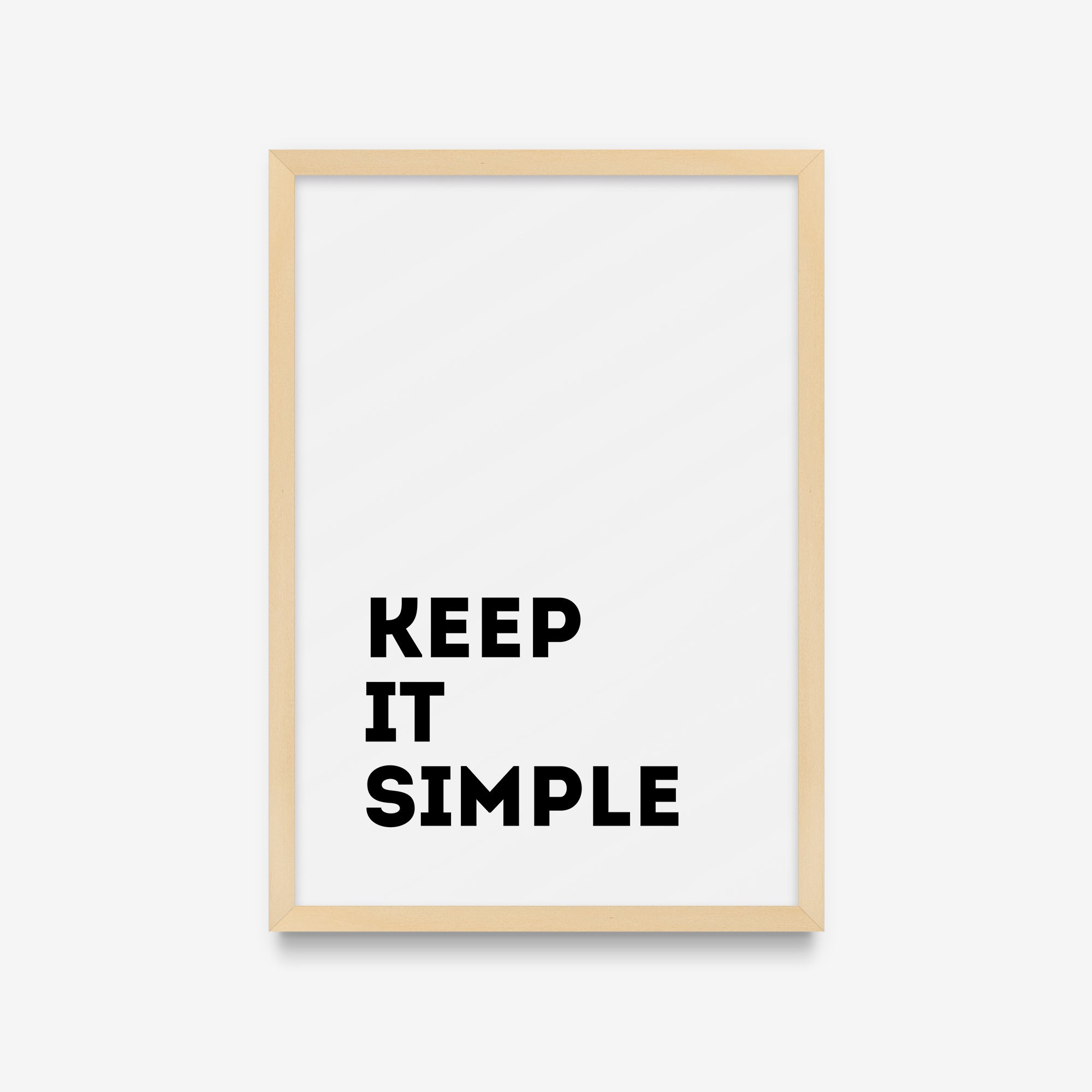 Frases - Keep it simple
