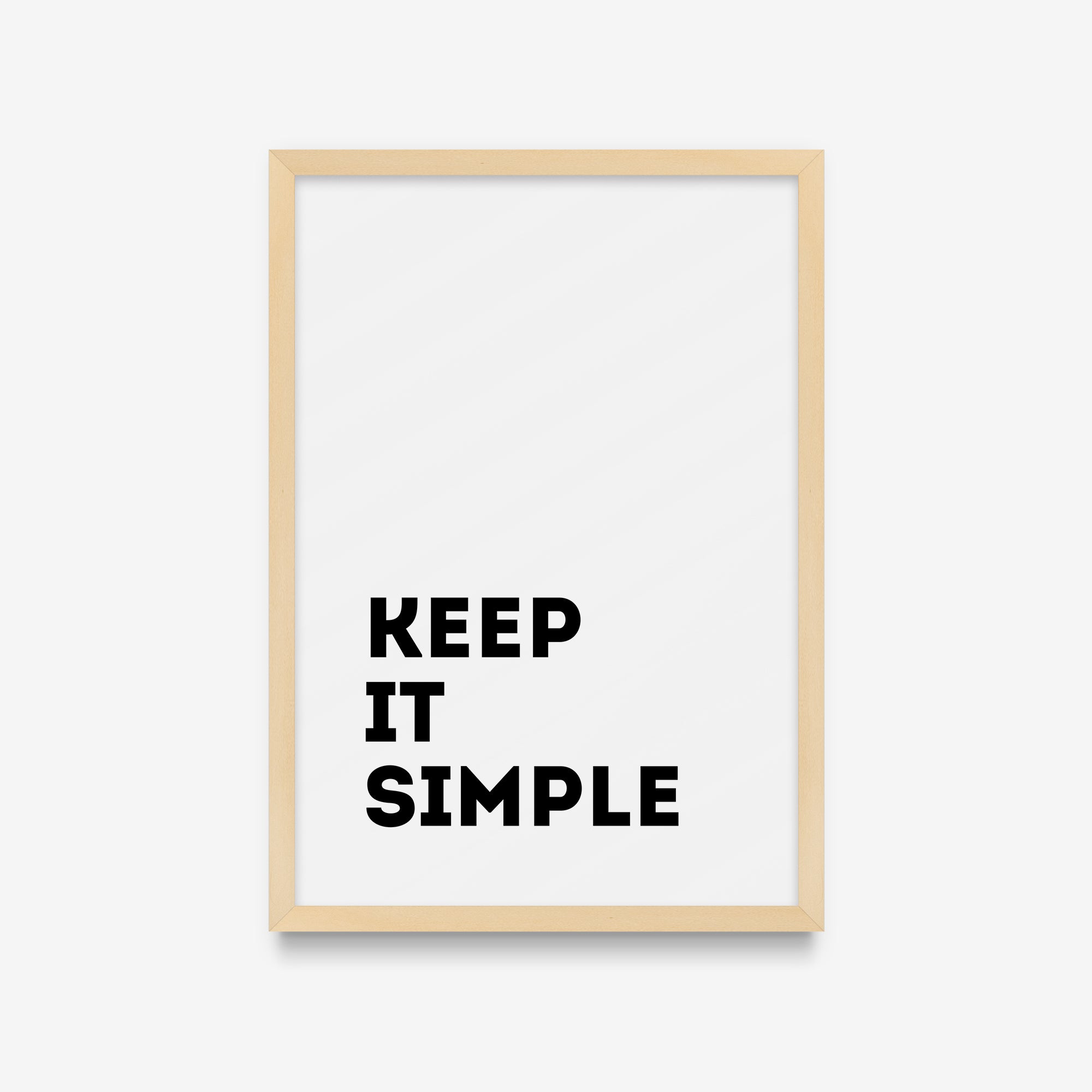 Frases - Keep it simple