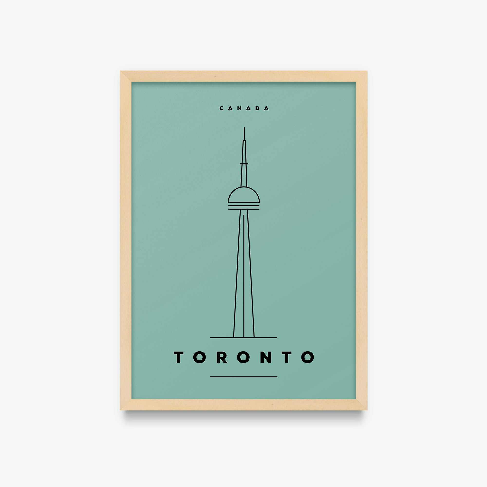 Minimal Poster - Toronto