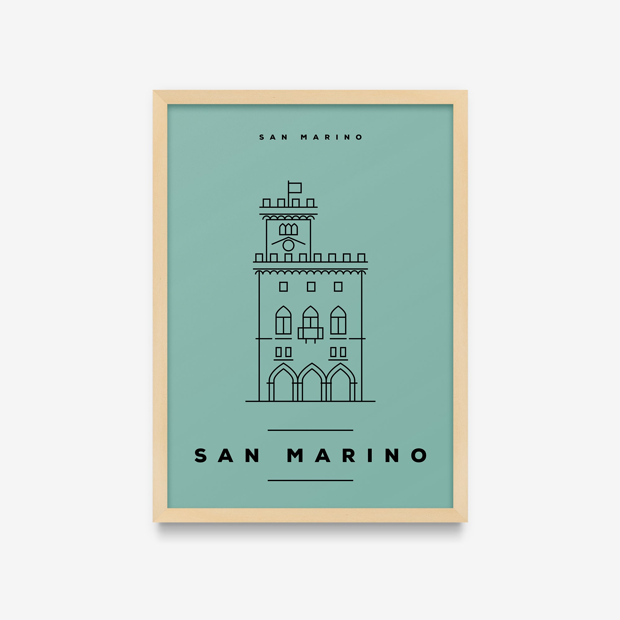 Minimal Poster - San Marino