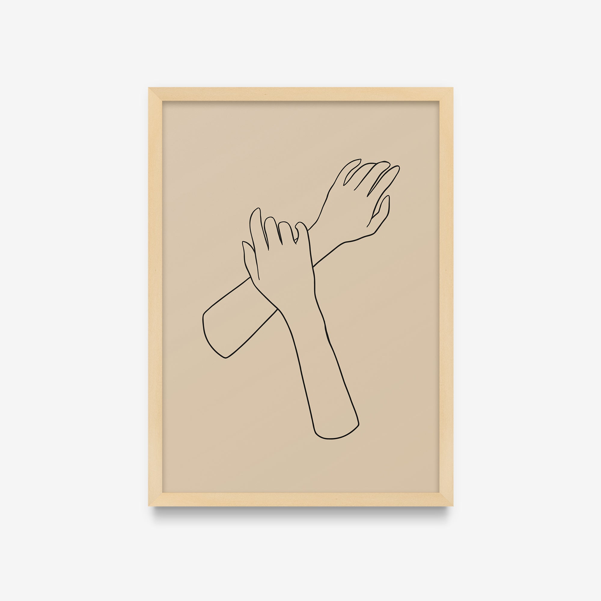Hands Print - Drawing 6