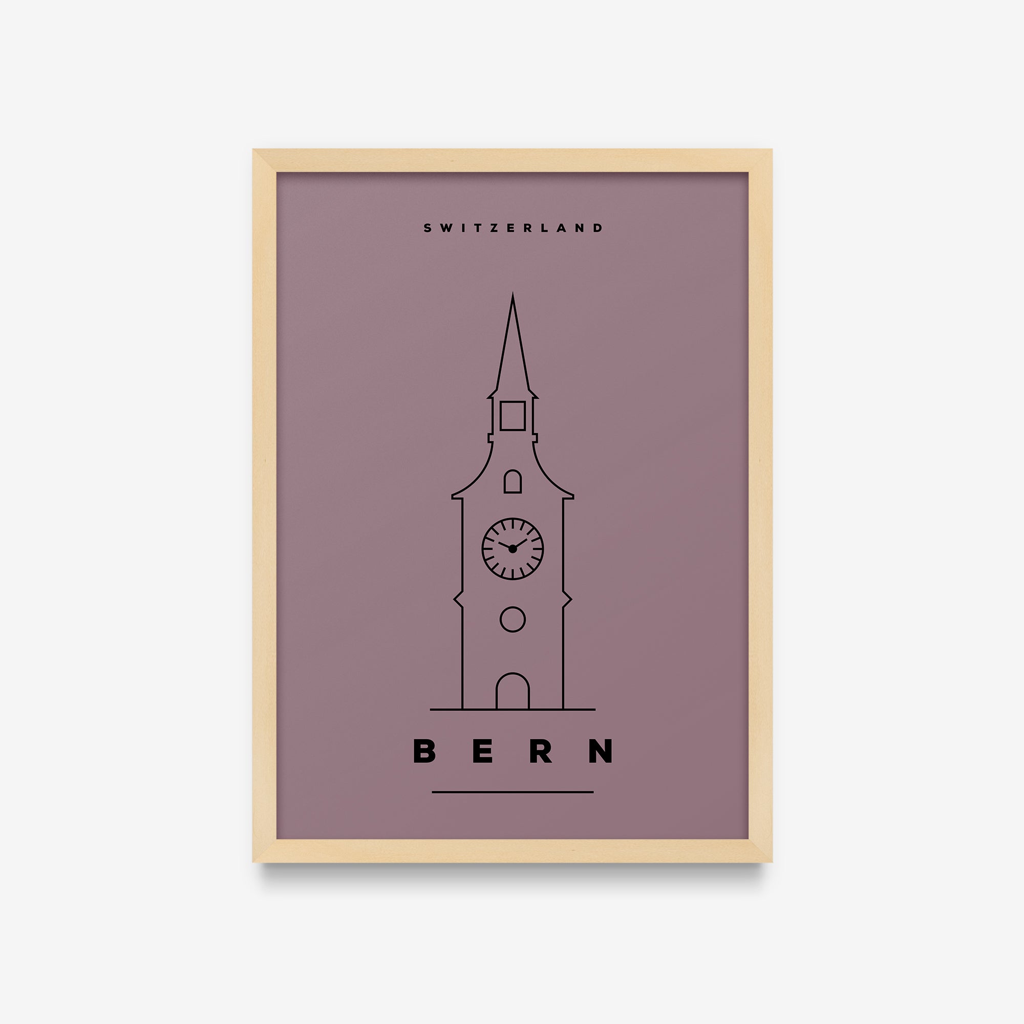 Minimal Poster - Bern