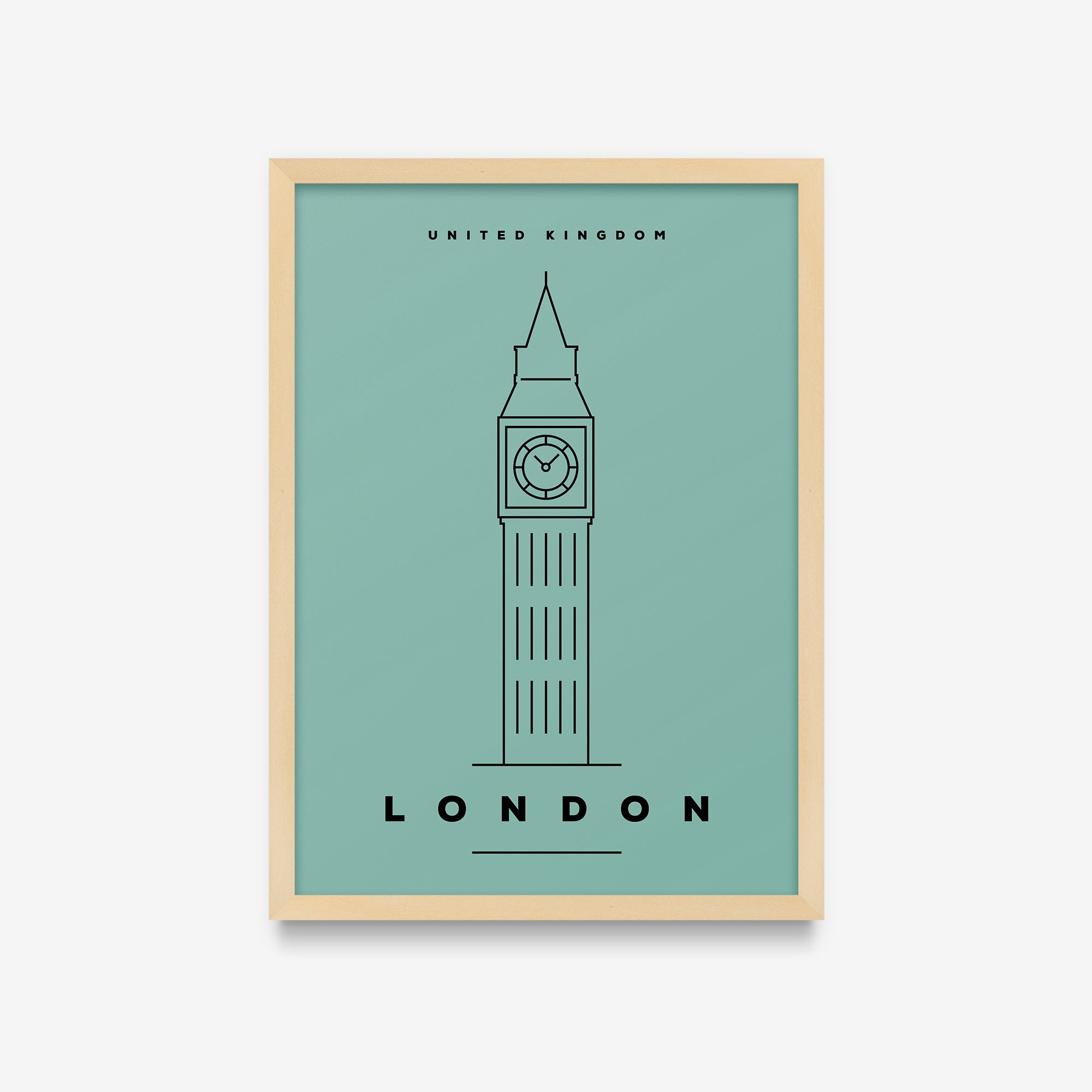 Minimal Poster - London