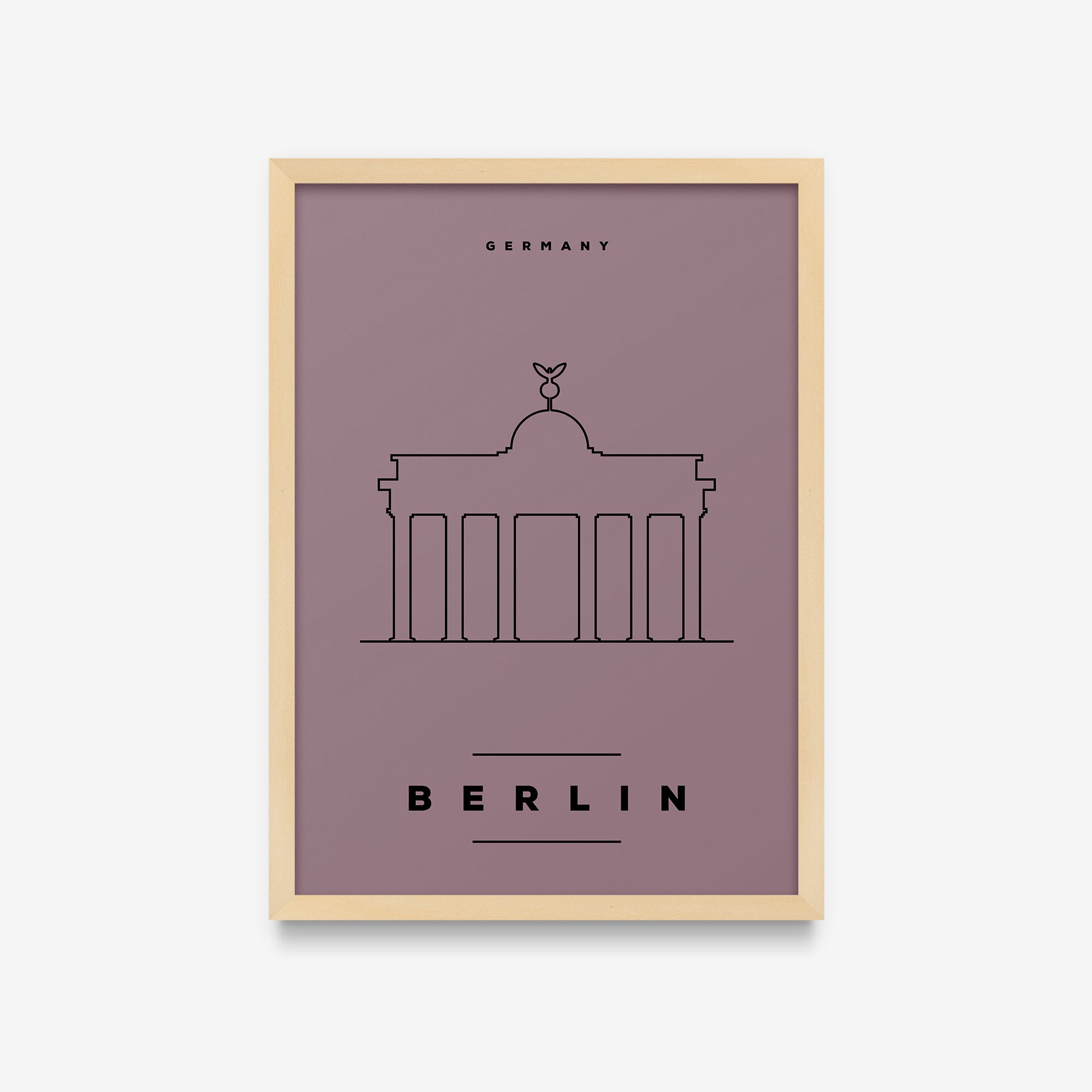 Minimal Poster - Berlin