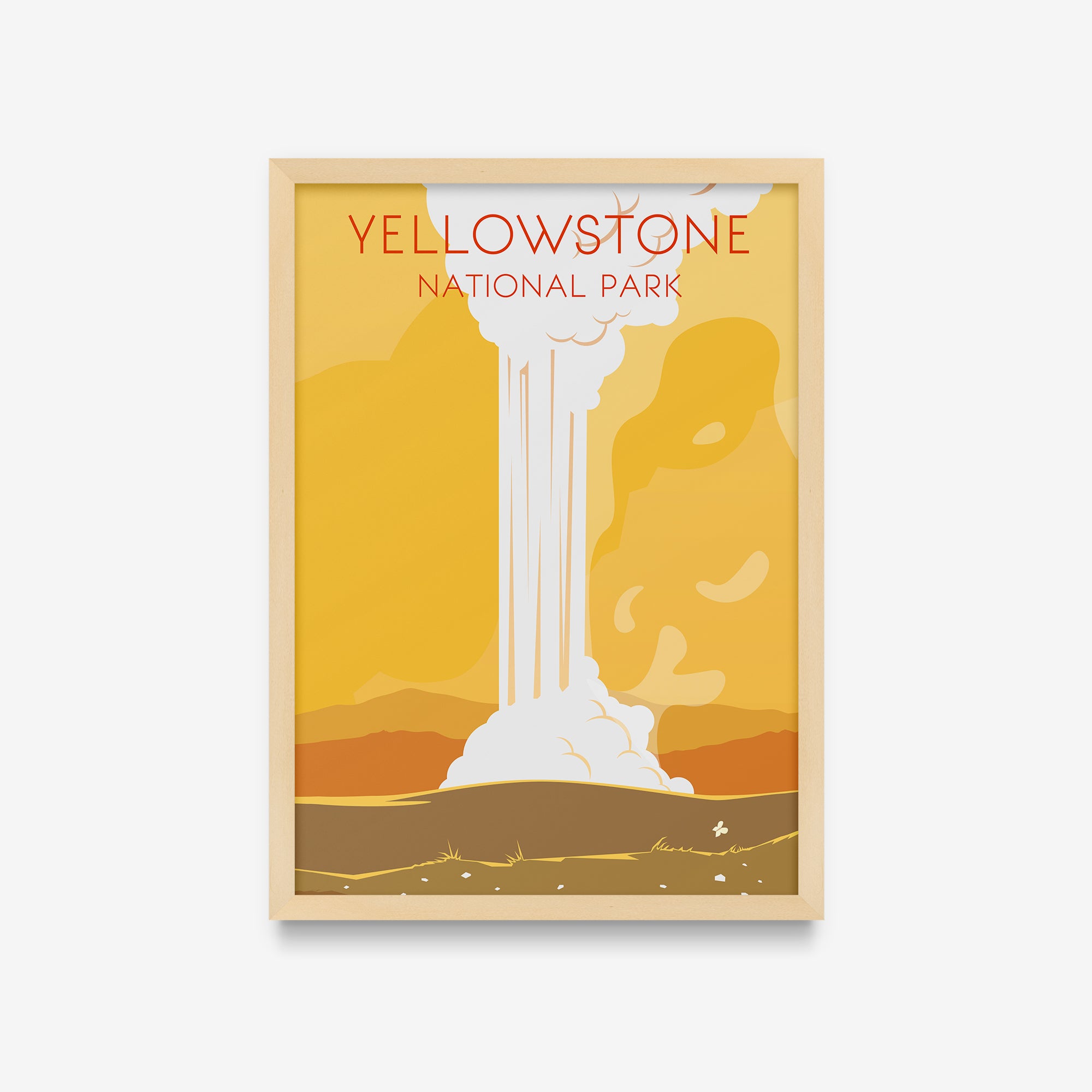 Travel Posters - Yellowstone